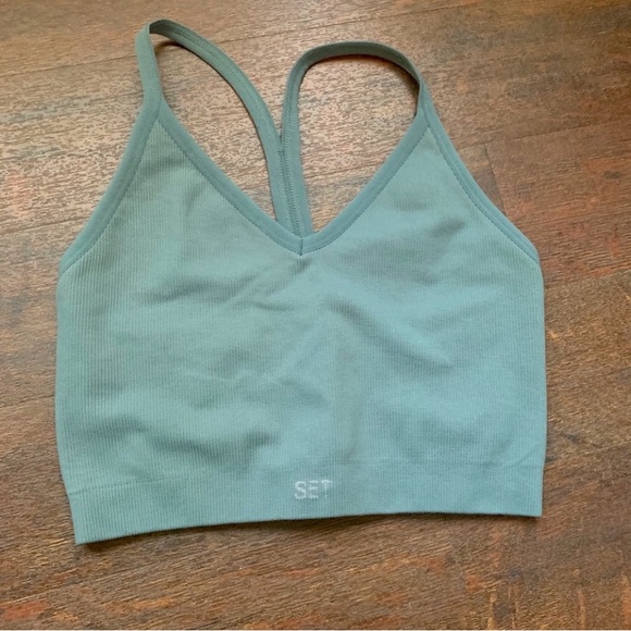 SET Active Blue Sports Bra #81 - Picture 2 of 5